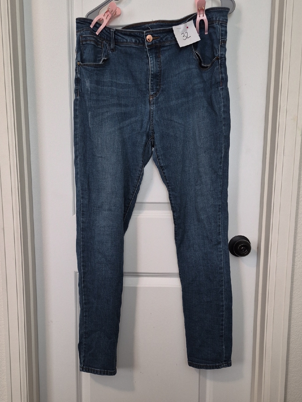 B2G1 Free Jeans 👖 👖 👖Dark Blue Women's Stretch Skinny Jeans
